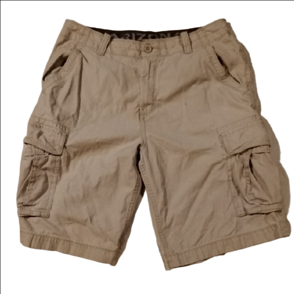 Arizona Jean Company Beige Cargo Shorts
